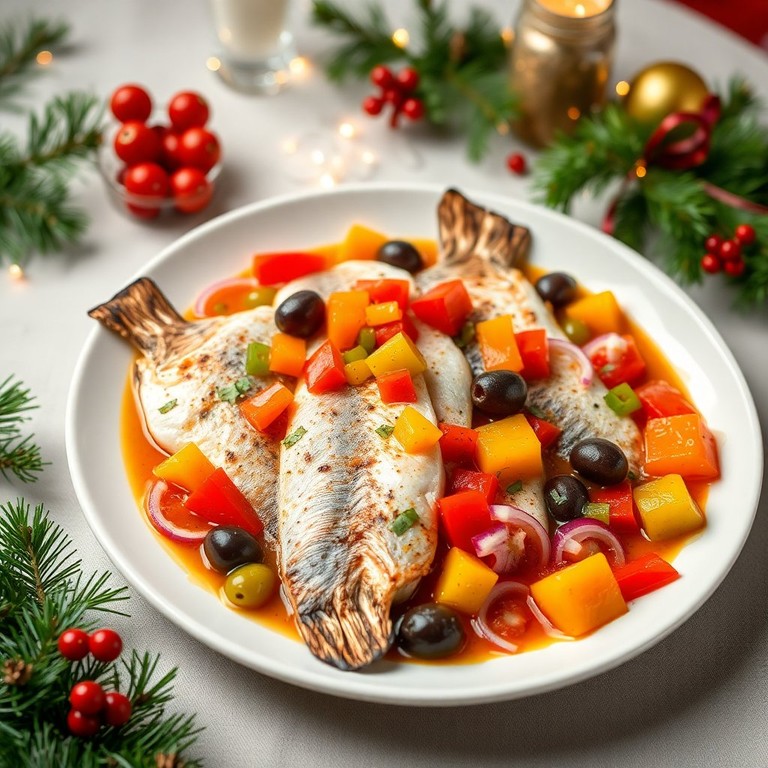 Escabeche de Pescado a la Navidad