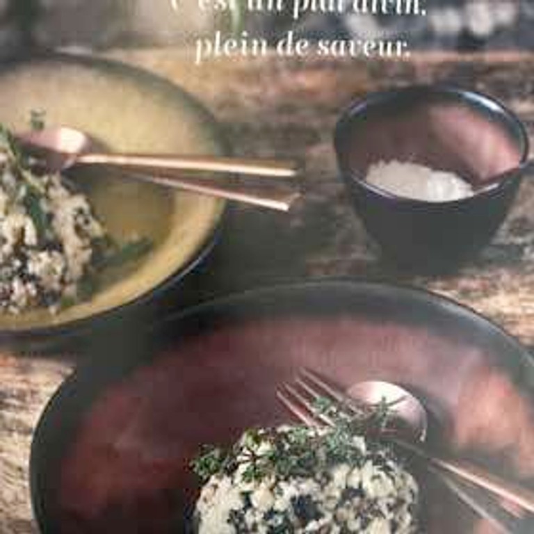 Risotto De Chou-Fleur Au Halloumi Et Parmesan