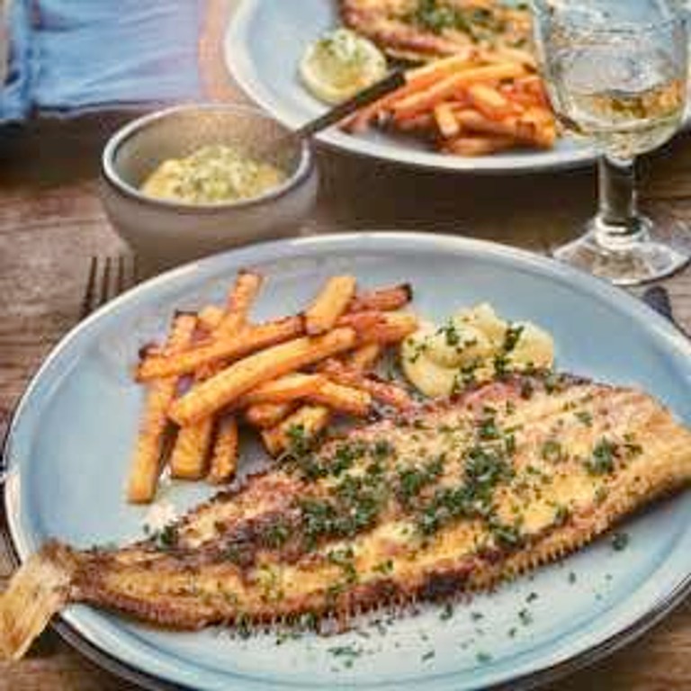 Sole Et Frites De Navet Jaune, Mayonnaise Maison