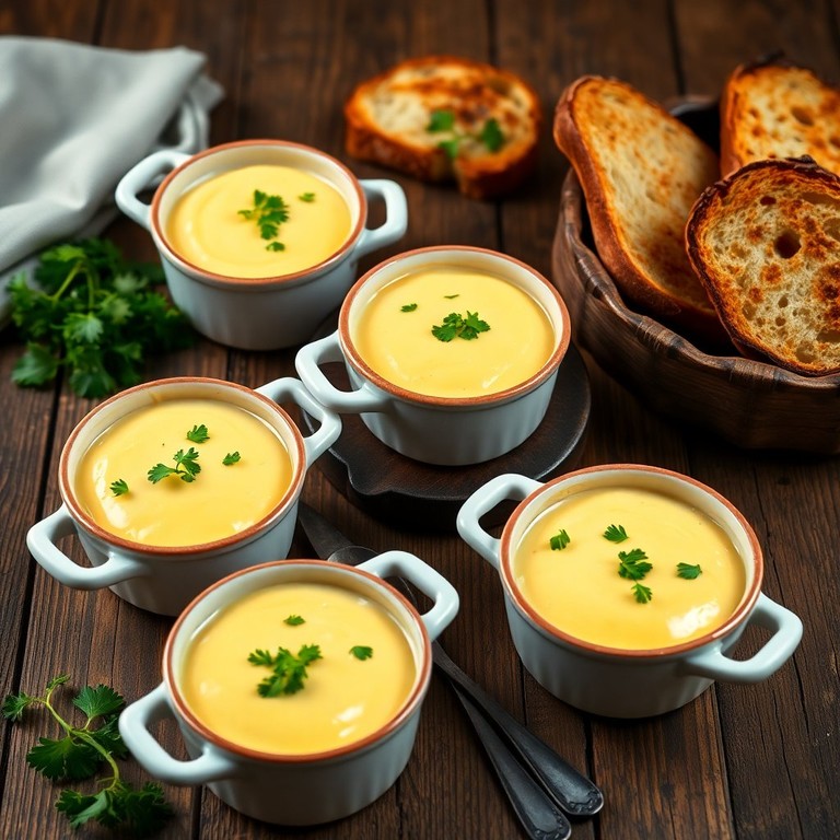 Oeufs Cocotte à la Béchamel Crémeuse