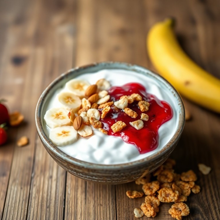 Bol Énergétique de Skyr et Amandes