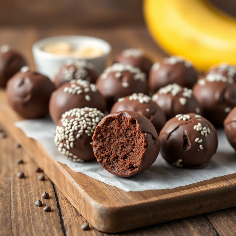 Cacao-Banana Energy Bites