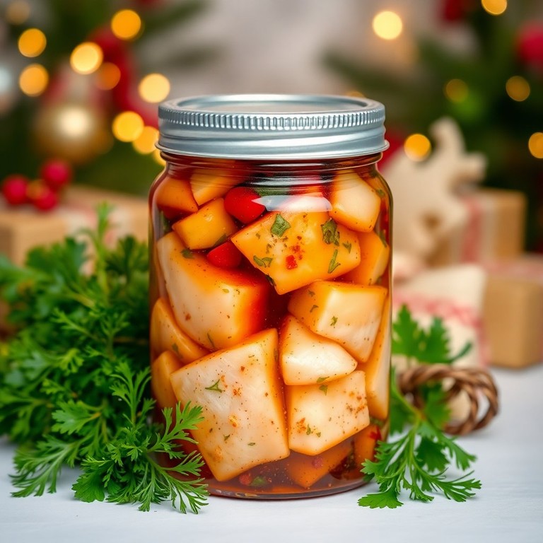Herbed Christmas Fish Pickle