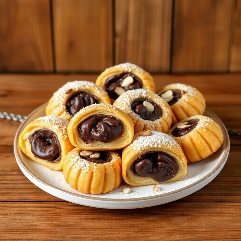 Hojaldre de Chocolate y Almendras