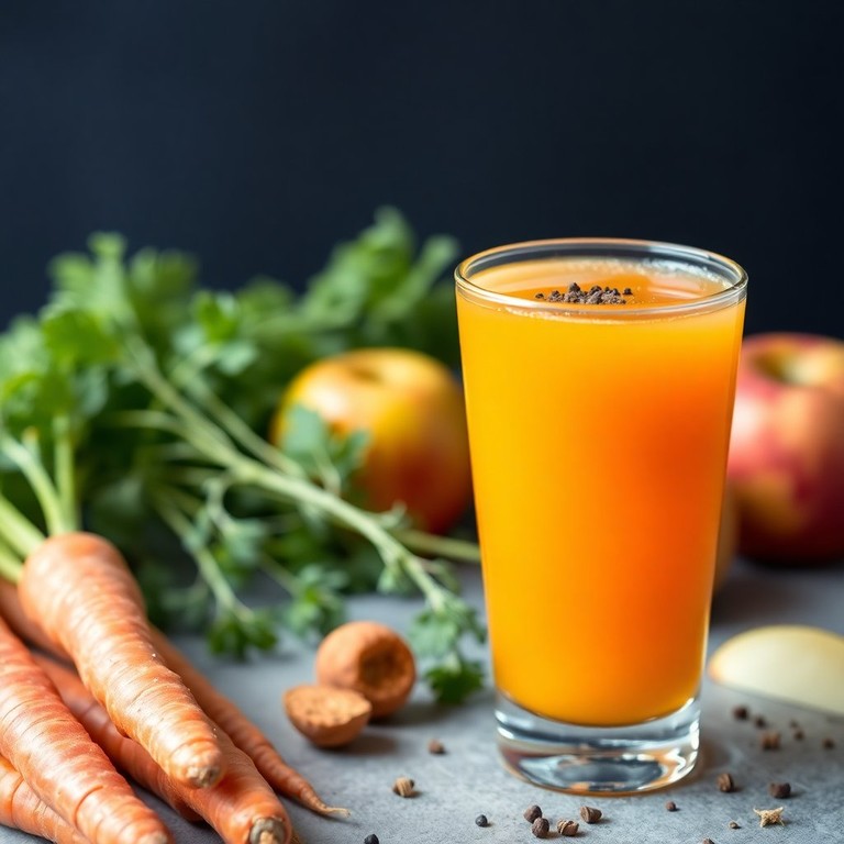 Spiced Apple-Carrot Elixir