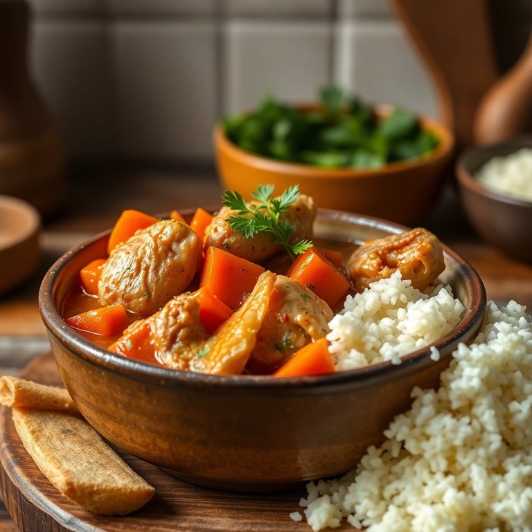 Ragoût de Poulet aux Carottes et Navets