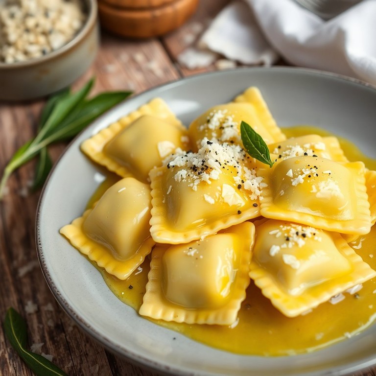 Raviolis Maison à la Sauge