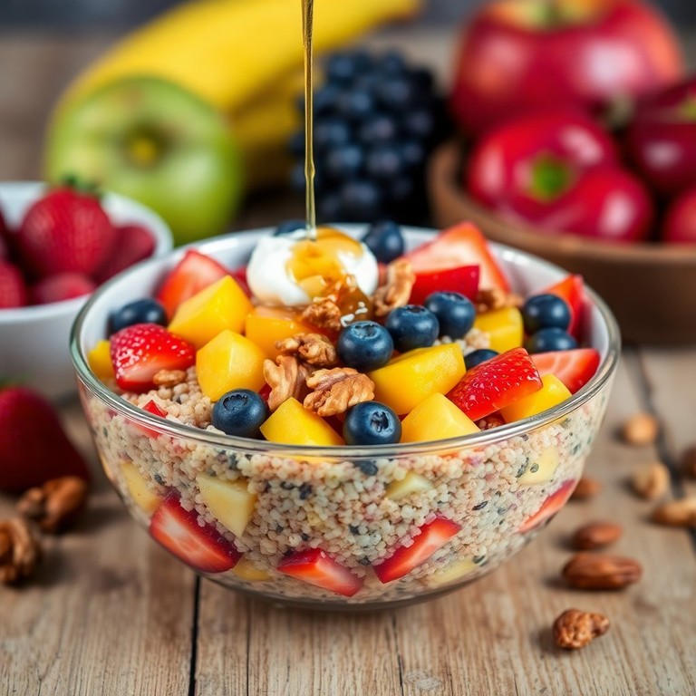 Hearty Fruit & Nut Quinoa Bowl