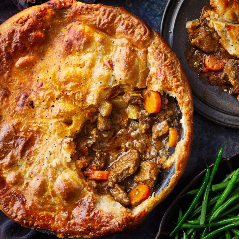 M&S Beef Rendang pie
