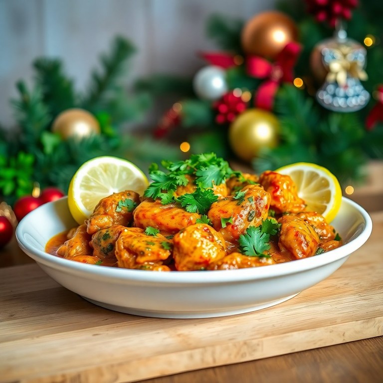Escabeche de Noël au Poulet Épicé