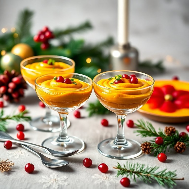 Mousse de Carottes au Curcuma Festive
