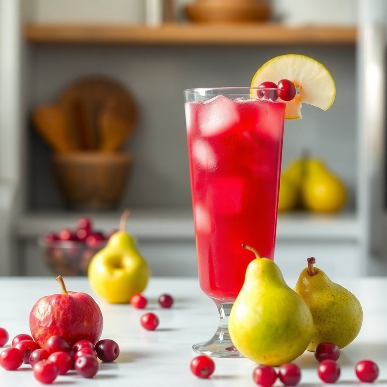 Cranberry Pear Sparkler