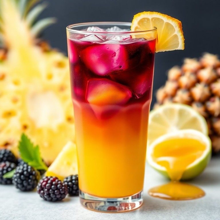 Pineapple & Blackberry Refreshment
