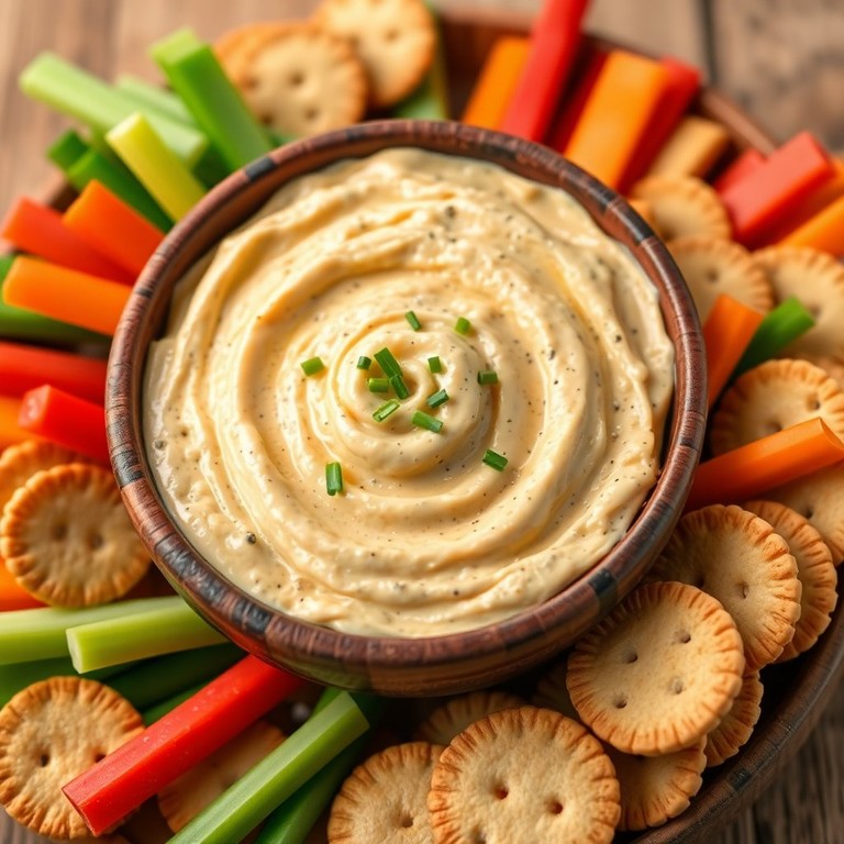 Vanilla Infused Natto Cheese Dip