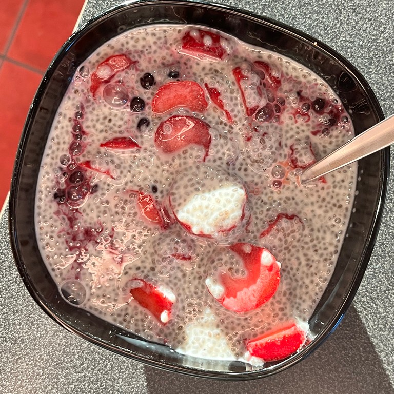 Chia Fruit Pudding