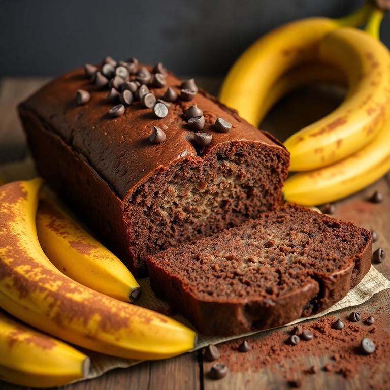 Heerlijk Vanille Bananenbrood met Rijke Cacaosmaak