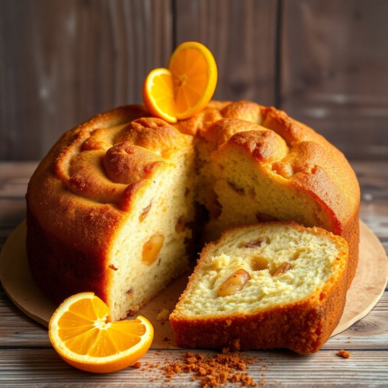 Gâteau Pomme-Orange Épicé