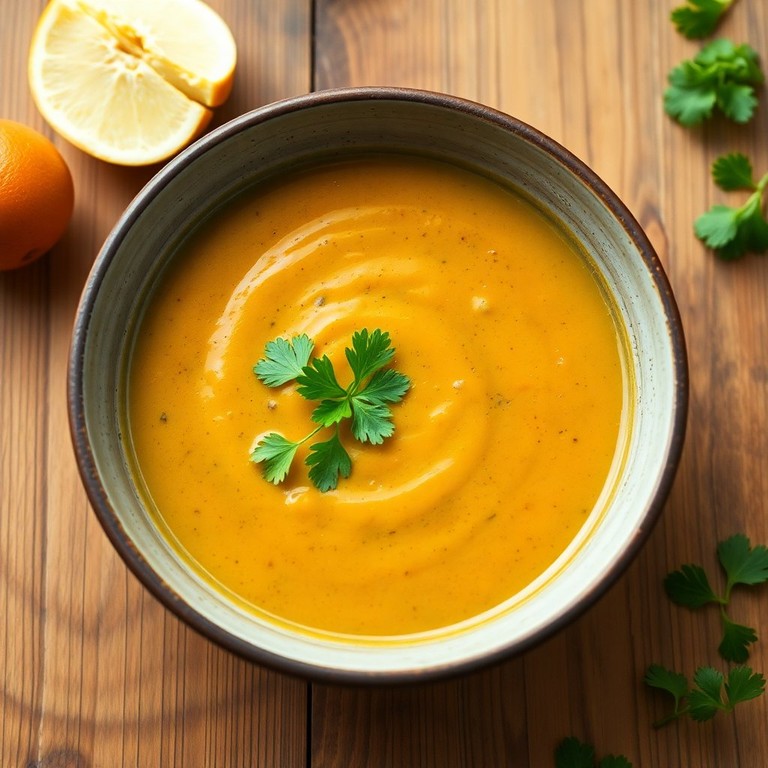 Crema de Calabacín y Zanahoria con Toque de Jengibre