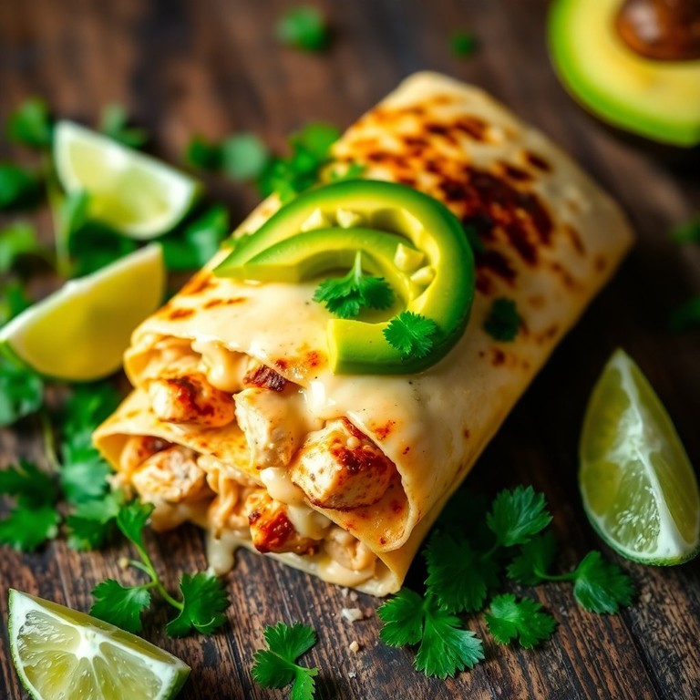 Mexicaanse Quesadilla met Gegrilde Kip en Avocado