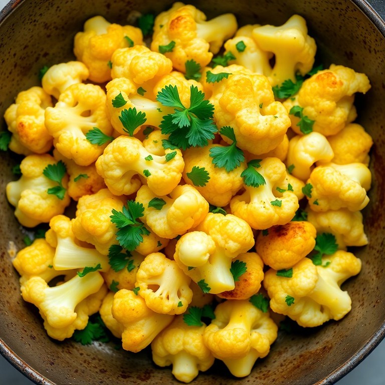 Chou-fleur sauté à l'ail et au citron