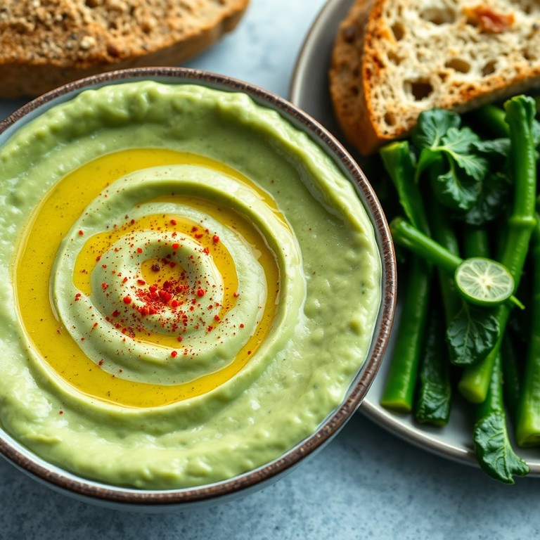 Purée de Pois Cassés au Beurre de Cacahuète