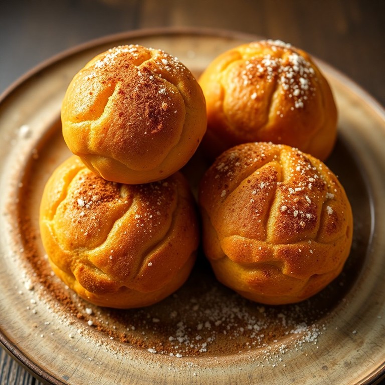 Bolinho de Chuva com Canela e Açúcar