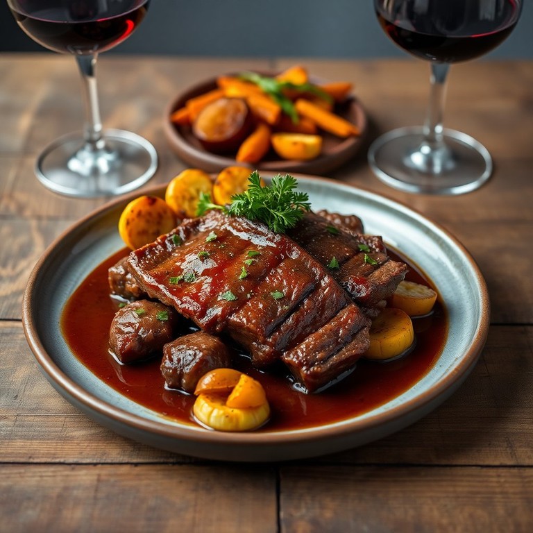 Bife de Paleta ao Molho Shoyu e Ervas com Manteiga