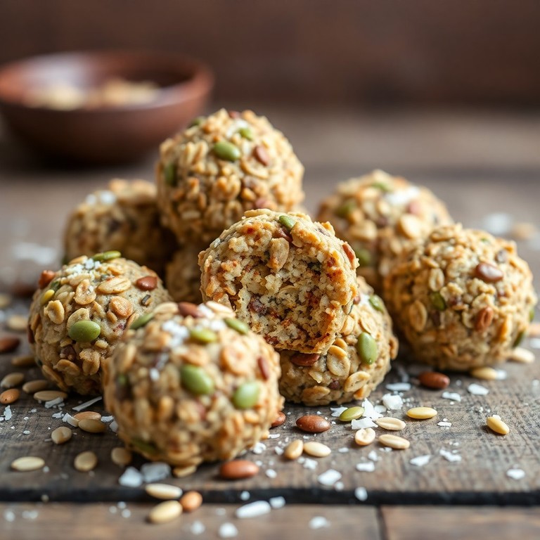 Sunflower-Pumpkin Seed Energy Bites