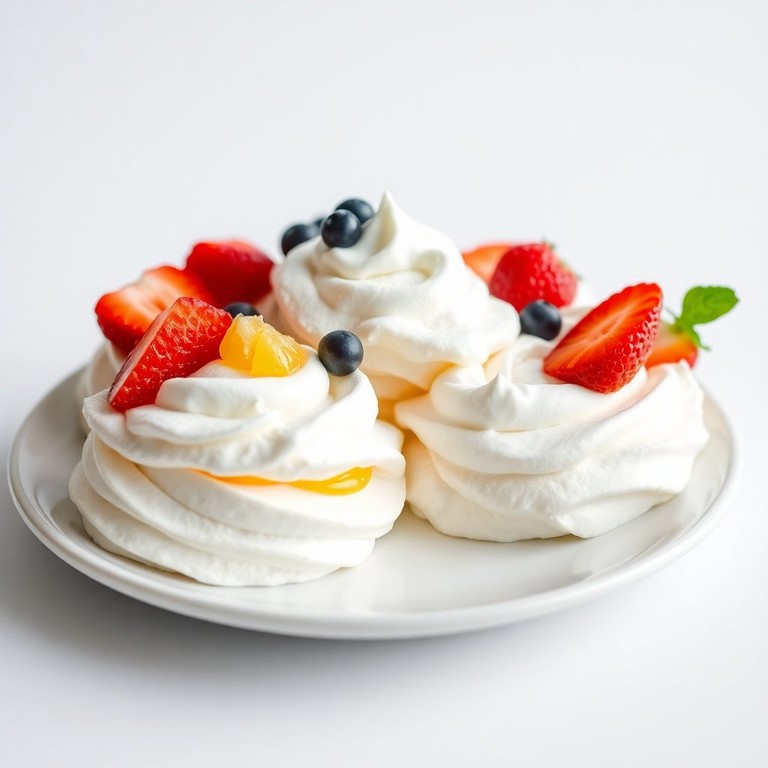 Nubes de Huevo Chantilly con Sabor a Vainilla