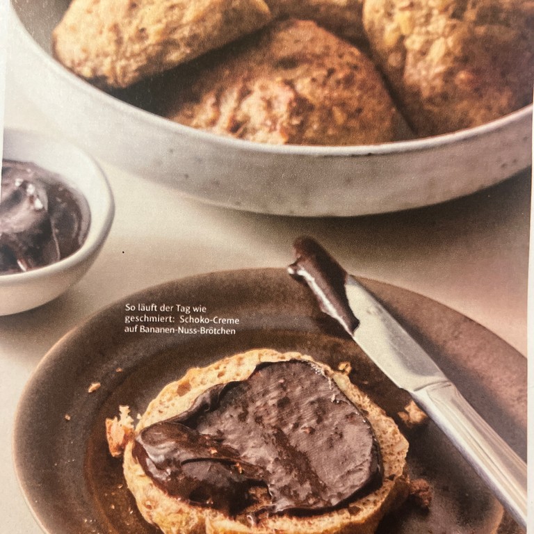 Bananen-Nuss-Brötchen