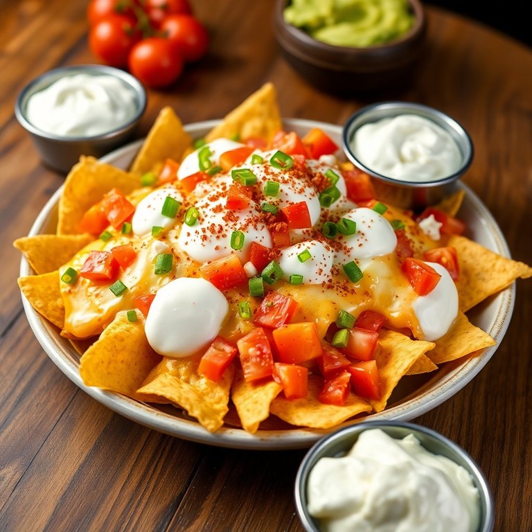 Cheesy Mozzarella Nachos Delight