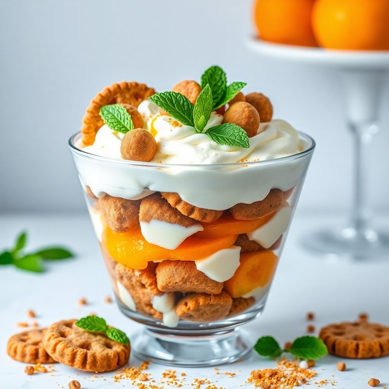 Pepernoten Mandarijn Trifle