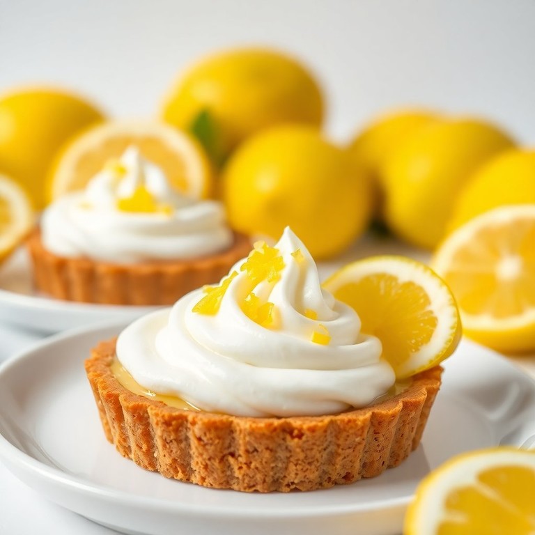 Tarta de Limón con Base de Galleta