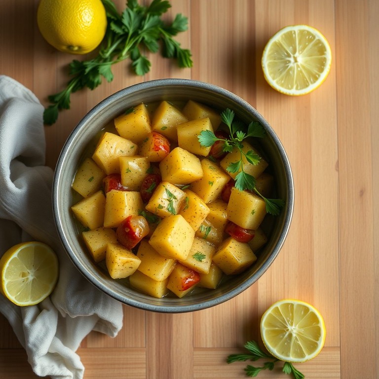 Batata Rústica com Ervas Aromáticas