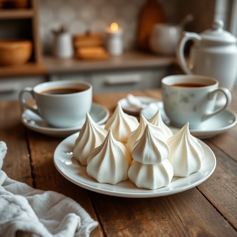 Meringues Légères et Croustillantes