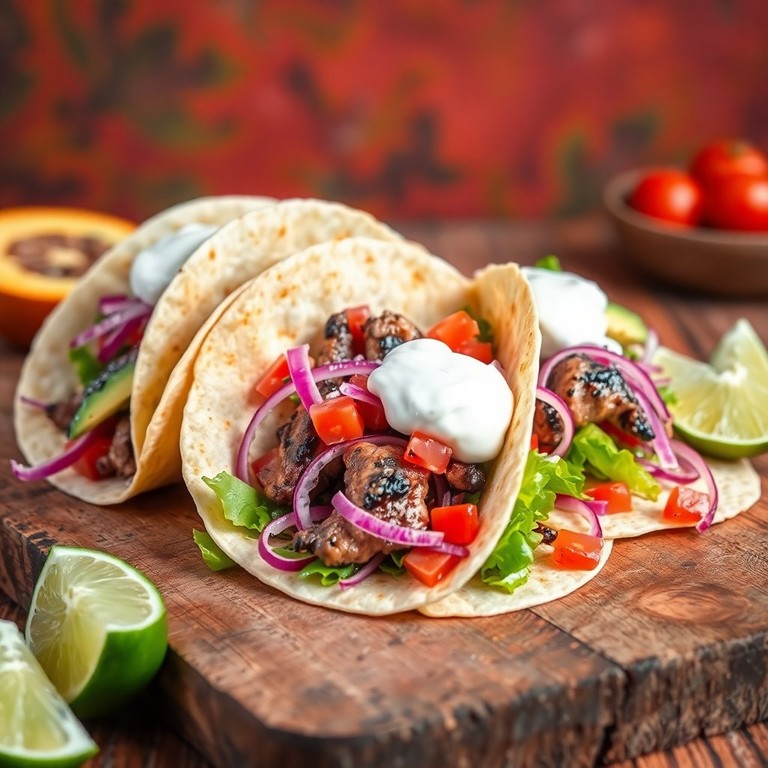 Tacos de Sardinas y Lechuga