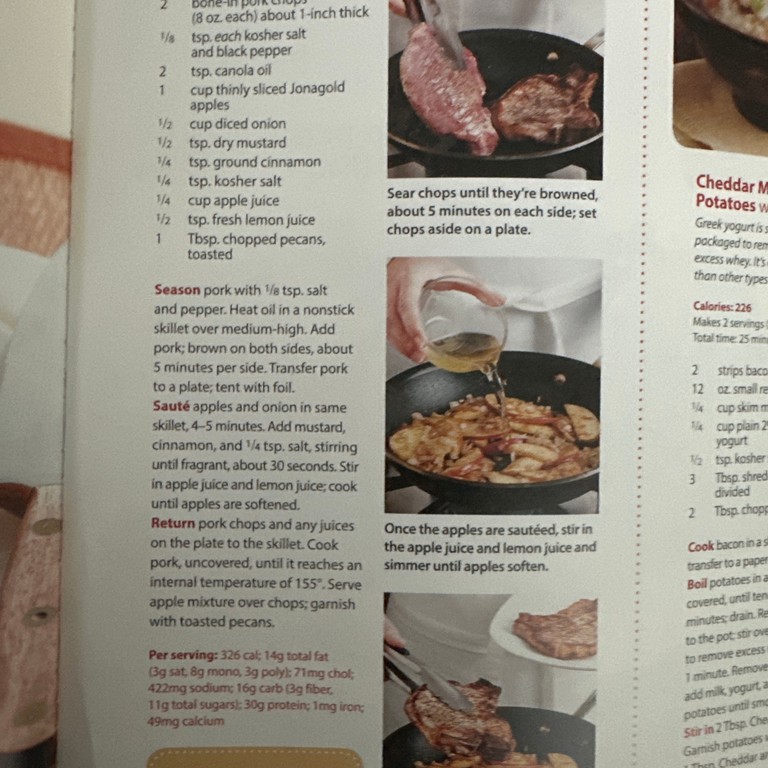 Apple-Infused Pork Chops