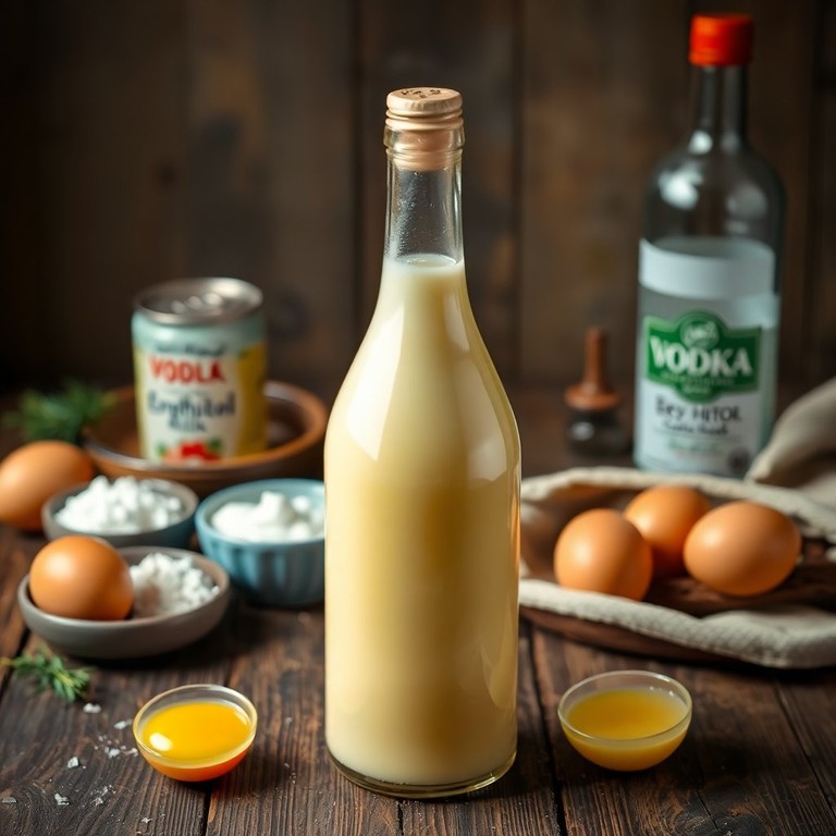 Eierlikör mit Kondensmilch und Erythrit - Mr. Cook