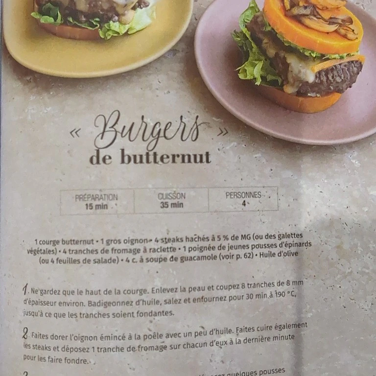 Burgers de Butternut