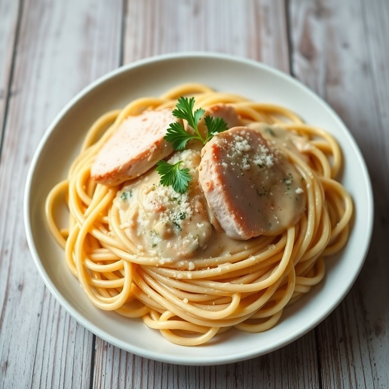Spaghetti „Besser geht’s nicht“ mit Hähnchenbrust