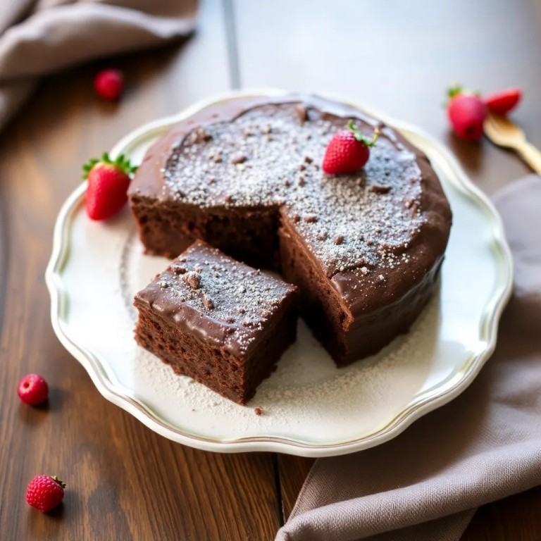 Getränkter Schoko-Gewürzkuchen