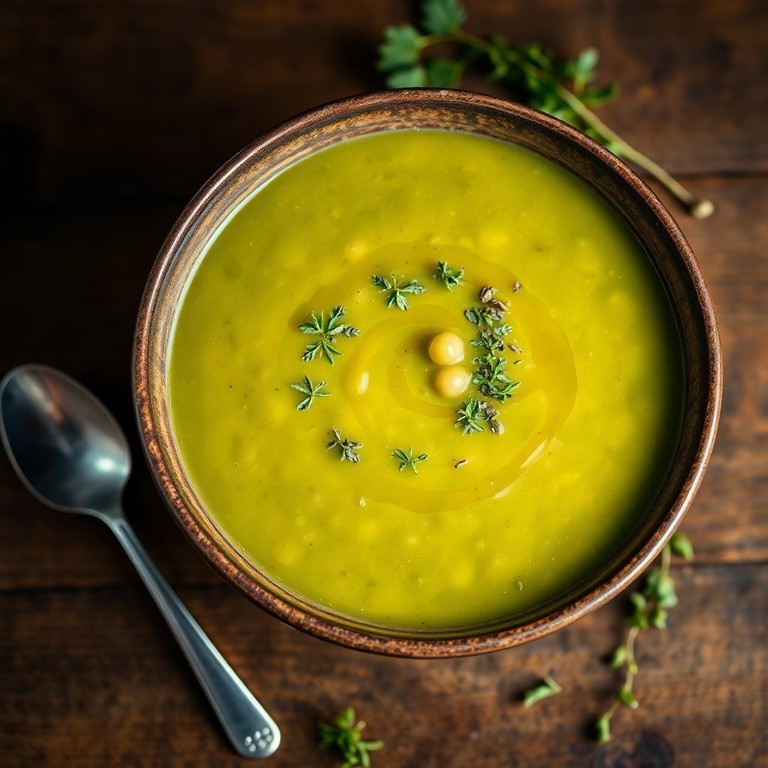 Crème de Pois Cassés aux Herbes de Provence