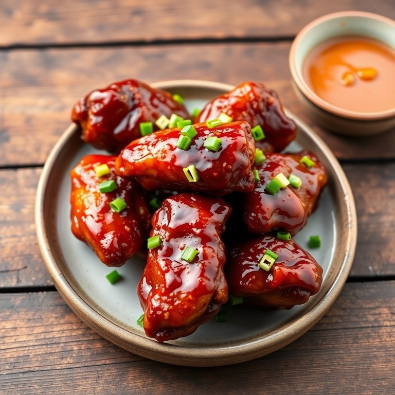 Tulipas ao Molho Barbecue com Toque Asiático