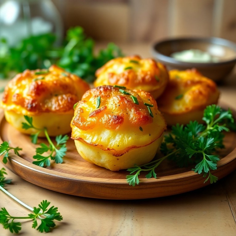 Pommes Dauphines aux Herbes Fraîches