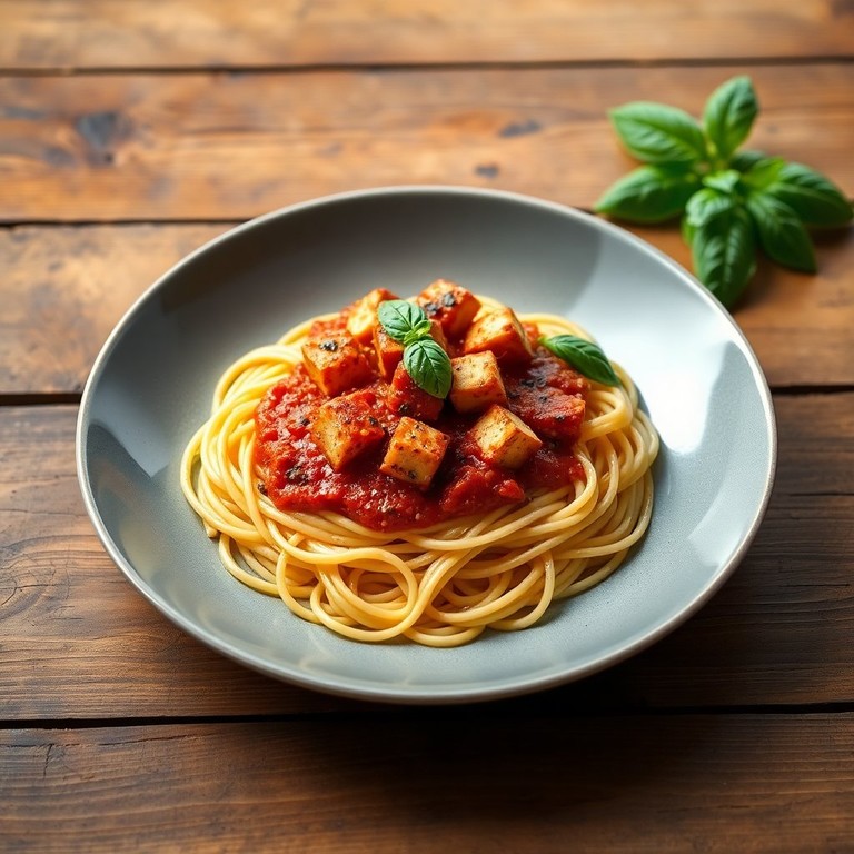 Smoky Tofu Pasta Delight