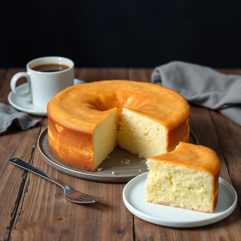 Bolo de Leite com Polvilho Azedo