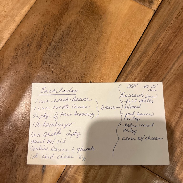 Marca’s Enchiladas