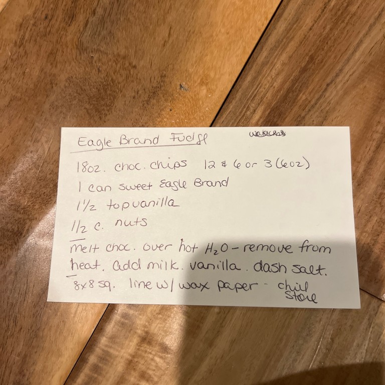 Marca’s Eagle Brand Fudge