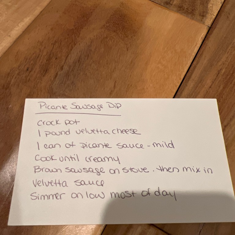 Marca’s Picante Sausage Dip