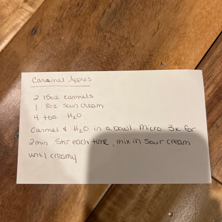 Marca’s Caramel Apples